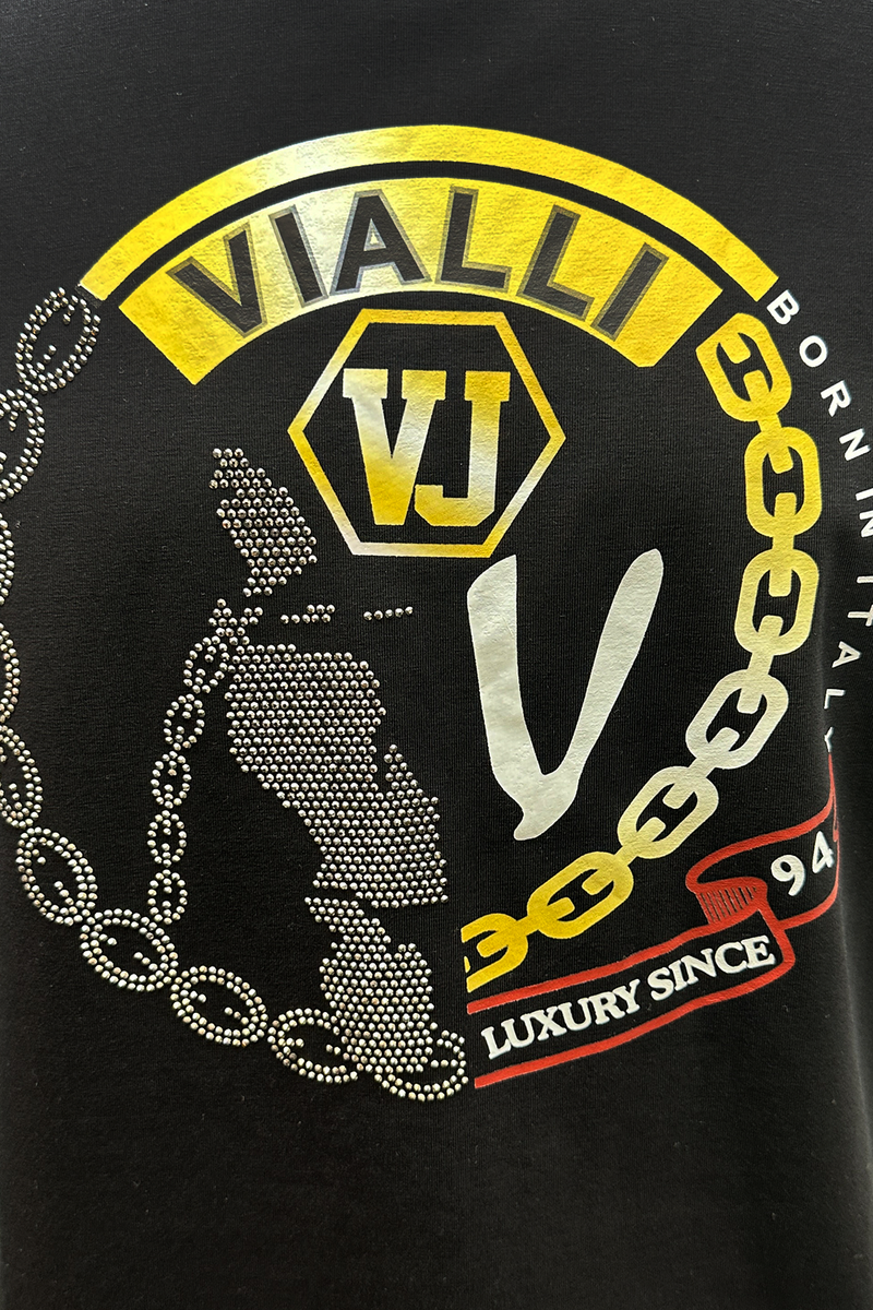 Vialli Vj23Sm46 Egoli T Shirt Black – Sedgars SA