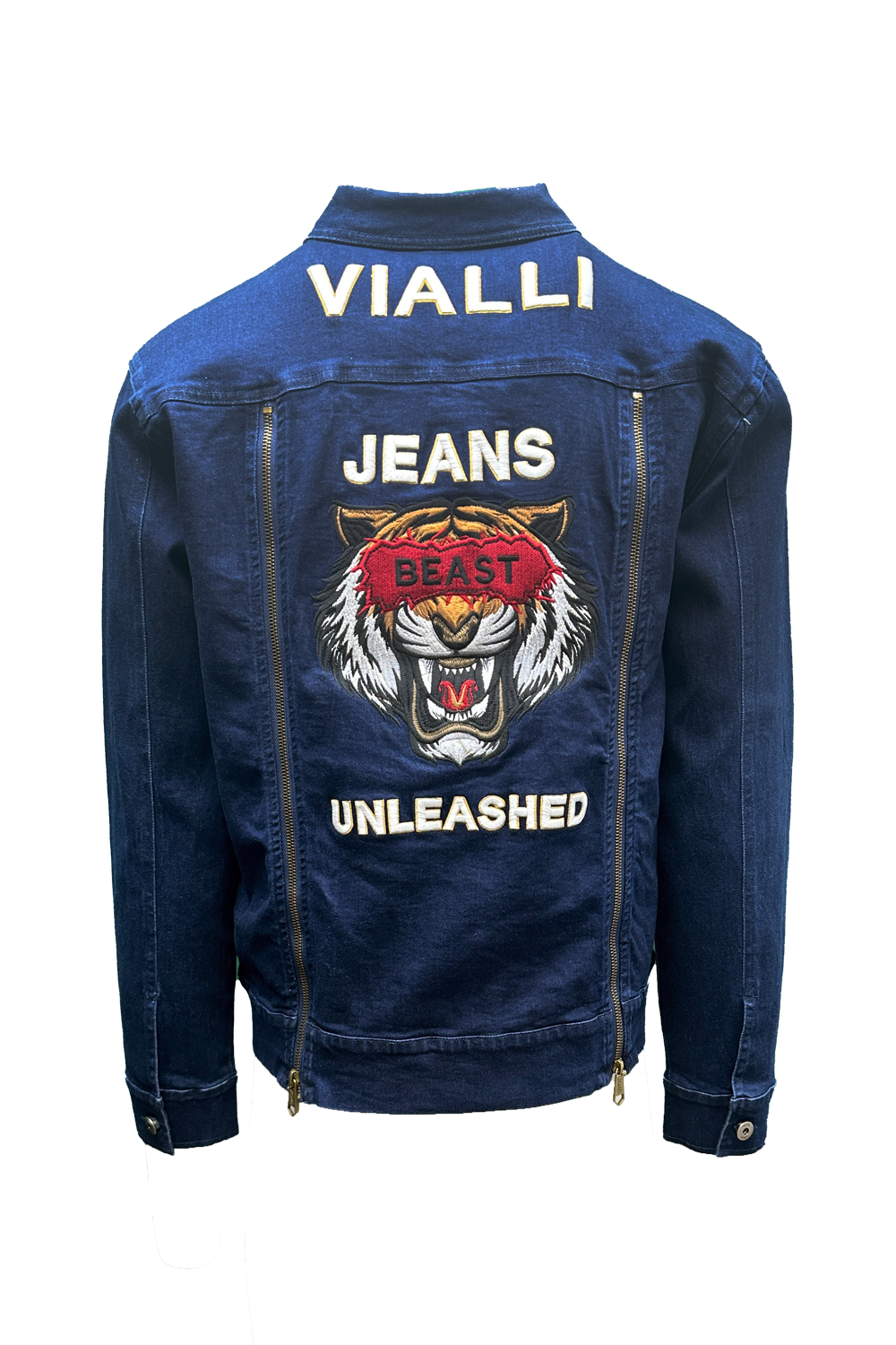 Vialli Vj23Wt45 Crown Jacket Blue